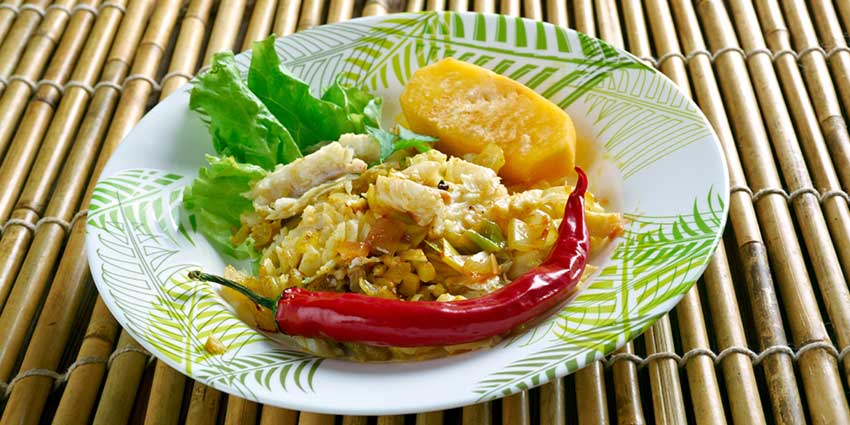 saltfish dish