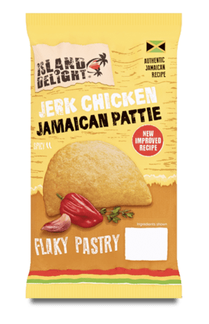 Pattie jamaïcaine au poulet jerk