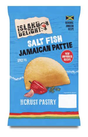 Salt Fish Short Crust Pattie
