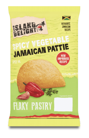 Pittige Groente Jamaicaanse Pattie