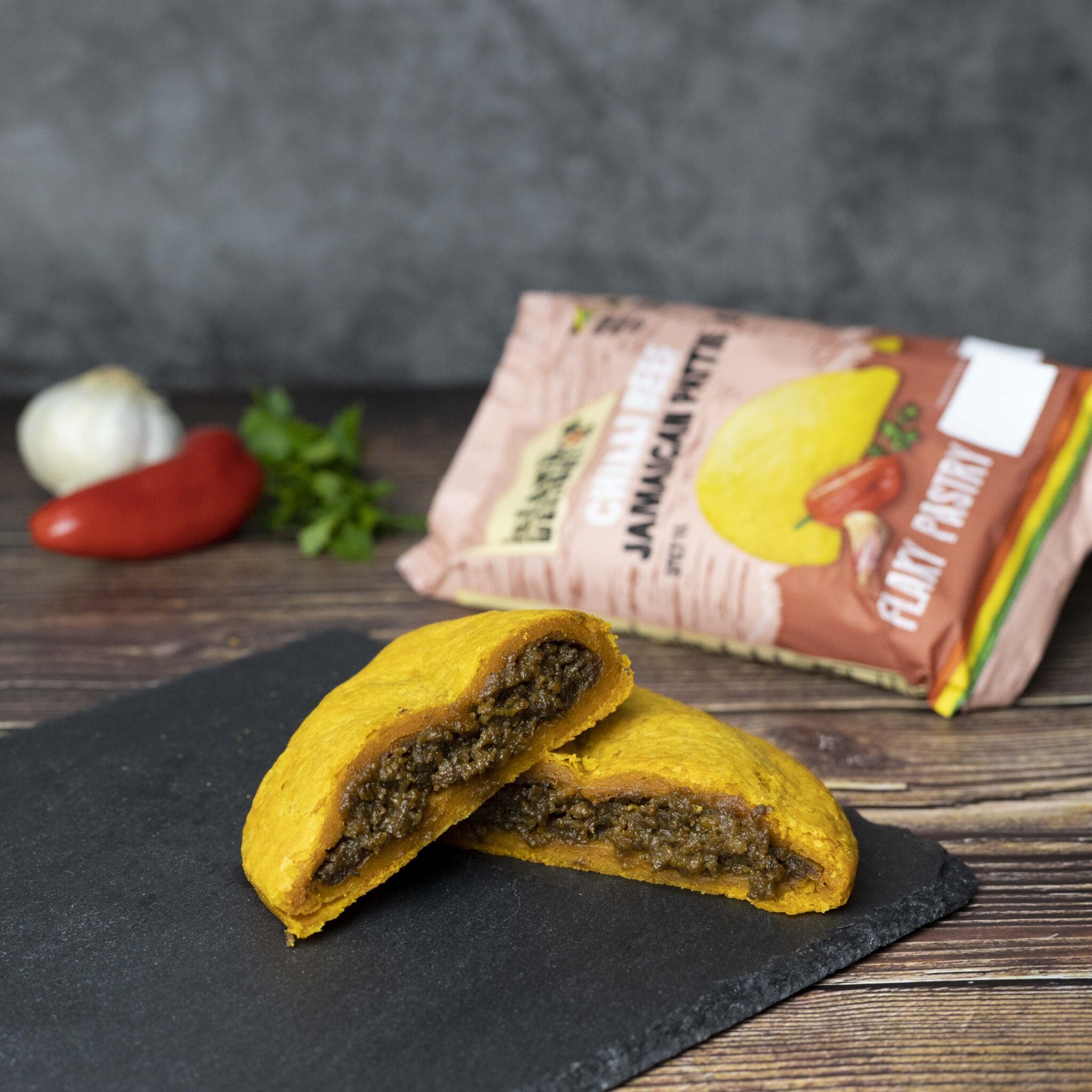 Chilli Beef Flaky Pastry Pattie A Taste Of Jamaica