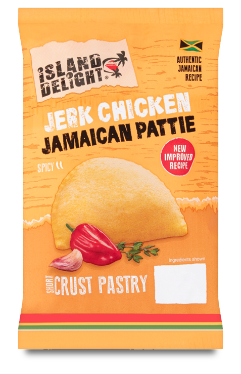 Jerk Chicken Jamaican Pattie