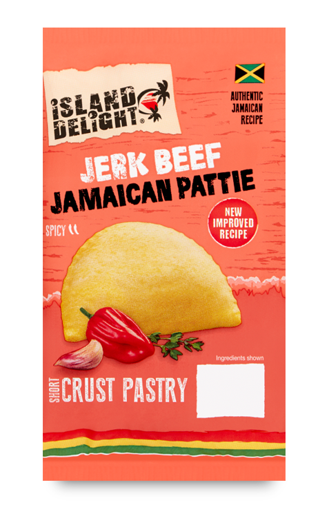 Jerk Beef Jamaican Pattie