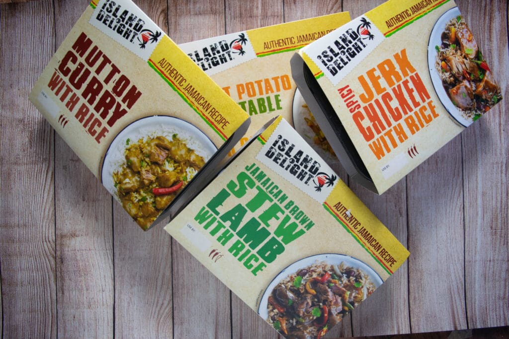 Vegetarian Ready Meals With Caribbean Flavours