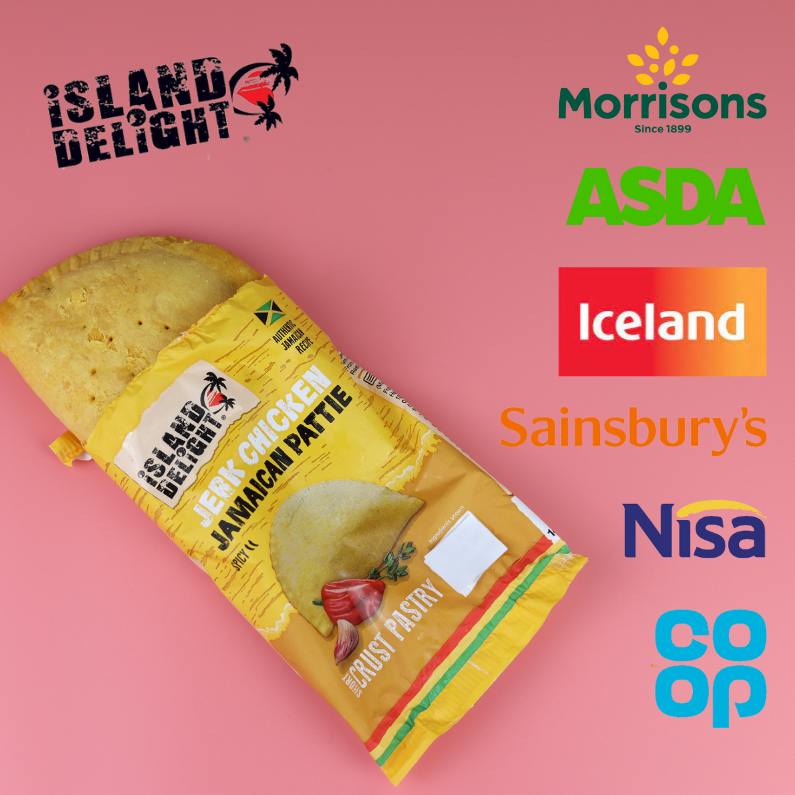 Island Delight’s Availability Across the UK’s Biggest Supermarkets - Sainsbury's Jamaican Patties